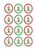 Frog – Cupcake Toppers – Birthday Printable