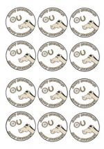 Horse – Cupcake Toppers – Birthday Printable