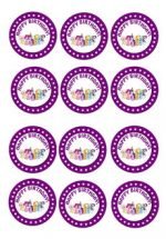 My Little Pony – Cupcake Toppers – Birthday Printable