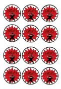 Ninja Warriors – Cupcake Toppers – Birthday Printable