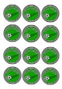 Soccer – Cupcake Toppers – Birthday Printable