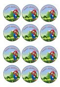Super Mario – Cupcake Toppers – Birthday Printable