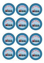 Train – Cupcake Toppers – Birthday Printable