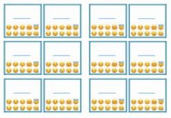 Emoji Name Tags – Birthday Printable