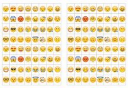Emoji Stickers – Birthday Printable